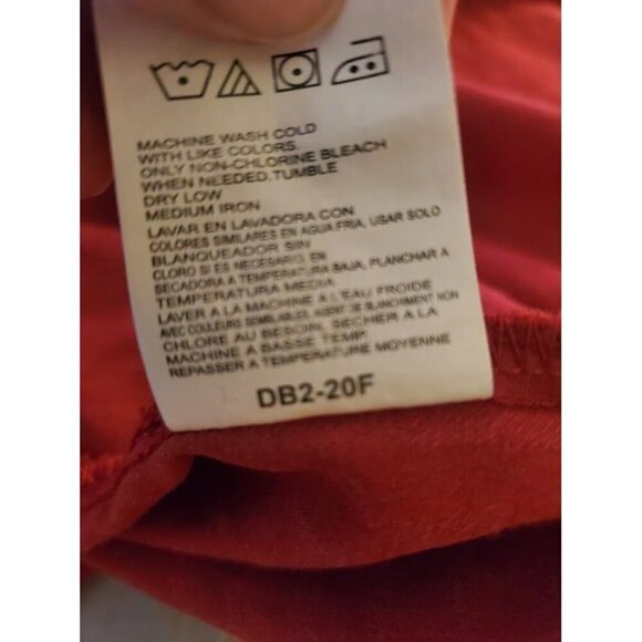 Wrangler Men's Pearl Snap Red On Red Stripe Western Shirt 2X Hollywood Cowboy - Picture 5 of 9